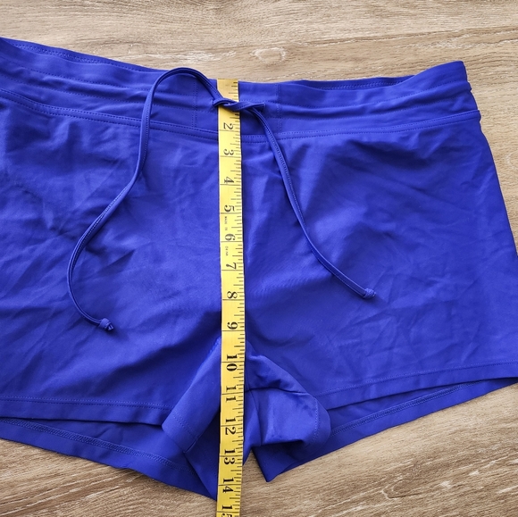 NWT Kona Sol Blue High Coverage Swim Shorts Size Large - Picture 5 of 8